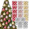 (6Pcs/pack)5cm Firework Electroplated Balls Christmas Tree Hanging Decoration Home Holiday Party New Year Gift Toy Xmas Ornament