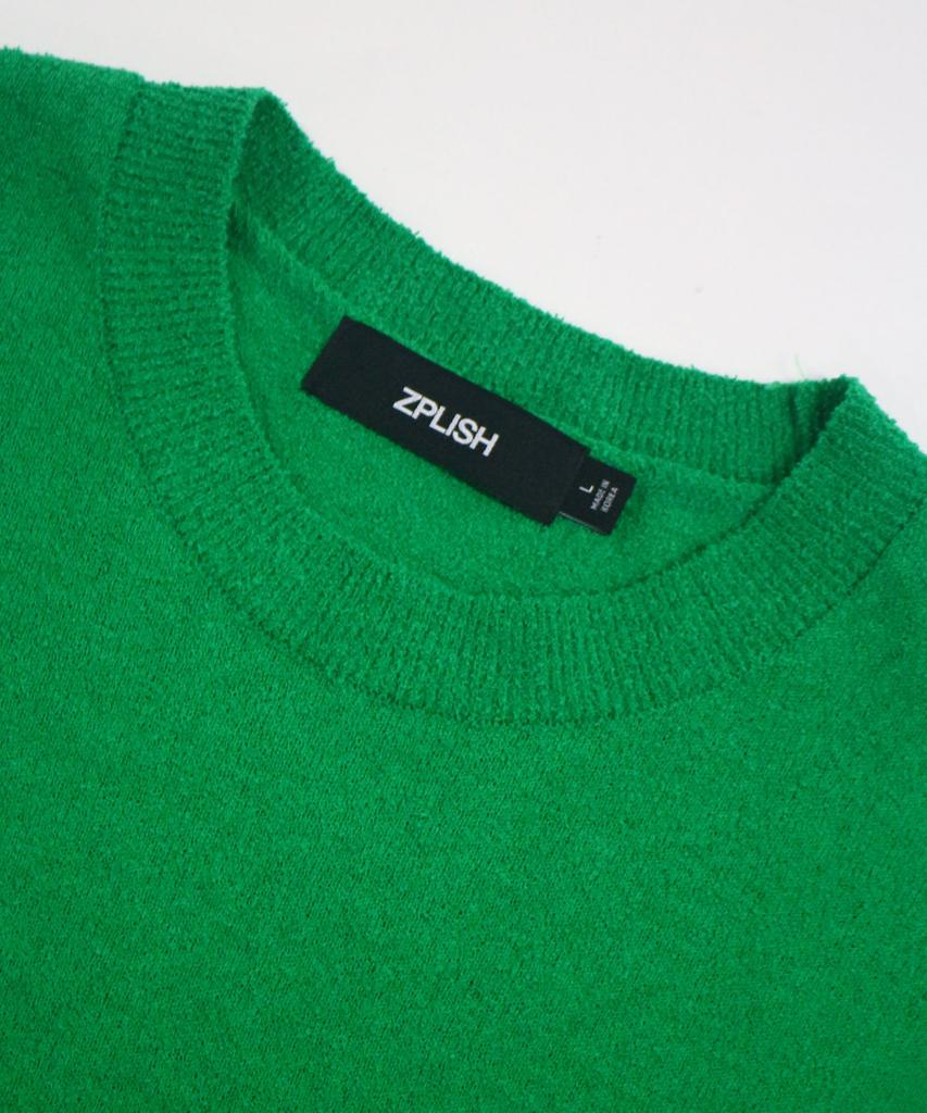 ZPLISH Lounge Terry Round Knit Green