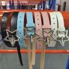 Star Buckle Thin Style Women's Versatile Waist Belt for Jeans and Skirts
