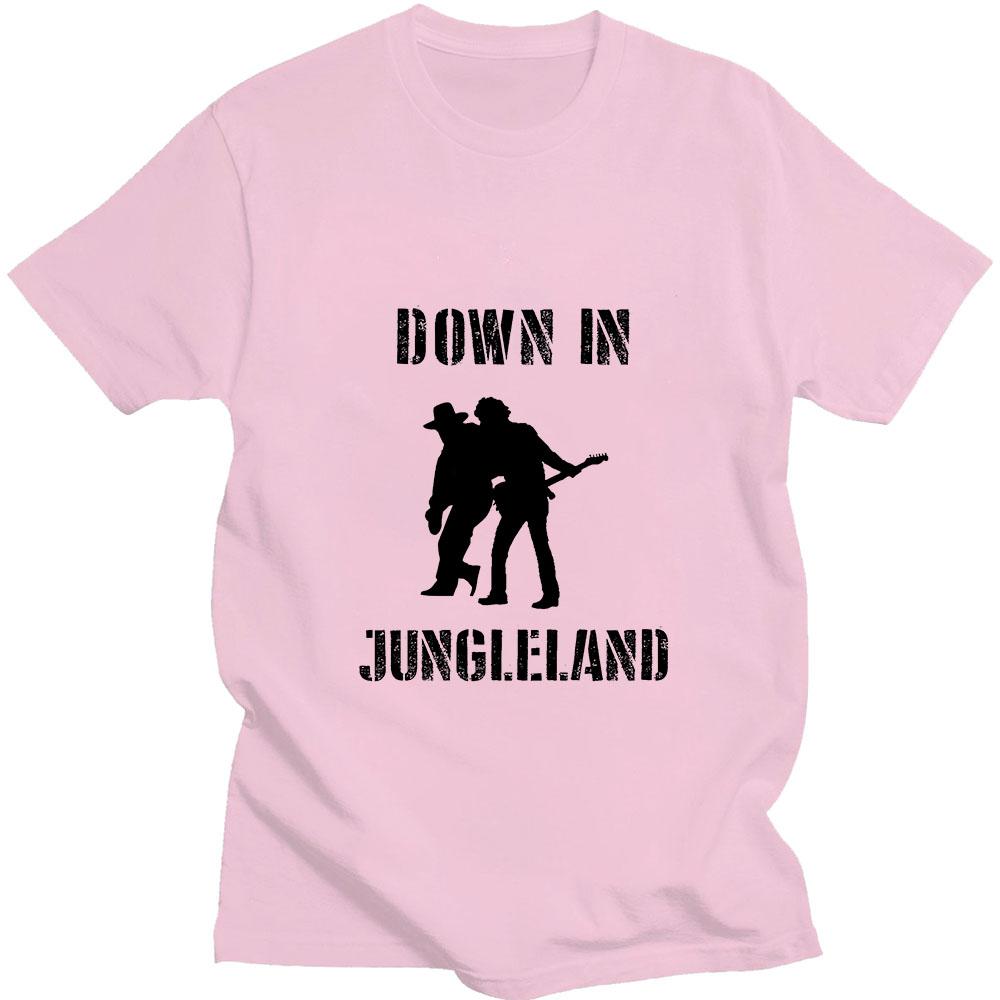 Bruce Springsteen T Shirts For Spring Summer Gothic Tee-shirt Cartoon Print O-neck Cotton Tshirt Camiseta Hombre Casual Tees