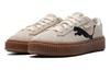 Puma Wmns Suede Platform 'Cutout - Alpine Snow Black'