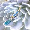 Vanitas no Carte Crystal Hourglass Dangle Earrings