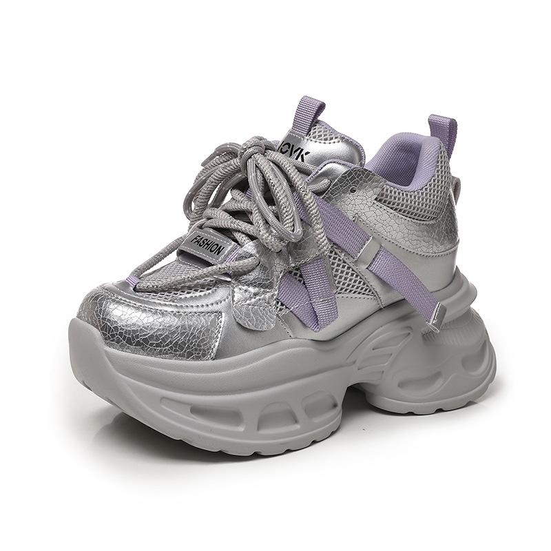 

Autumn and winter new versatile fashion sports casual shoes women s trendy shoes small thick-soled inner height-increasing shoes women 40