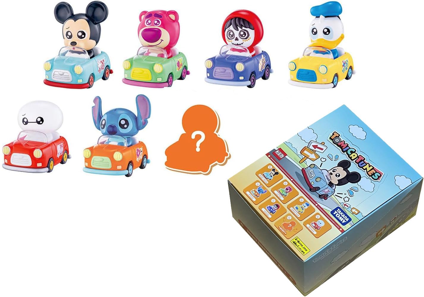 

Tomica TOMICA TUNES DISNEY CHARACTERS Vol.1 (BOX of 6) Miniature Car Toy for Ages 3 and Up