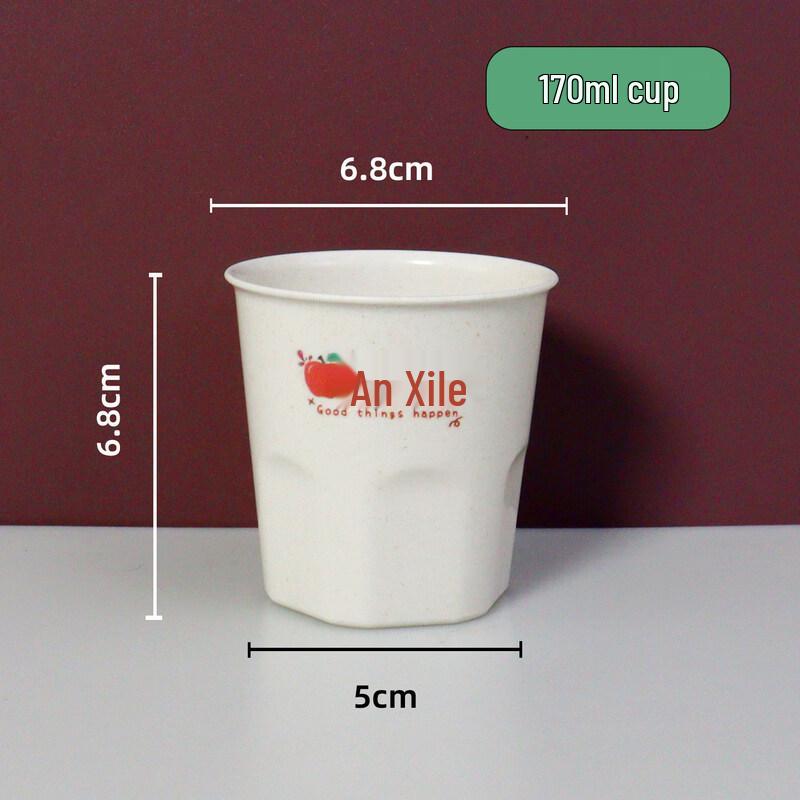 

ZISIZ Rice Husk Disposable Dining Set