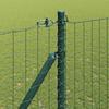 Fence Posts with Drive In Sleeve 26 Pcs Green