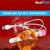 RealFun Masturbator Heating Rod Sex Doll Torso USB Pocket Pussy Sex Toy 46°