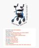 VEVOR Rollator Walker with Seat for Seniors, Foldable Rolling Walker, Lightweight Aluminum Mobility Walking Aid with PU Solid Wheels