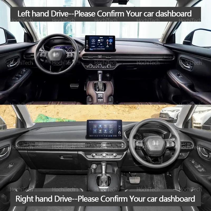 Dashboard Cover Protective Pad for Honda ZR-V HR-V 2024 Car Accessories Dash Board Sunshade Anto-UV Carpet