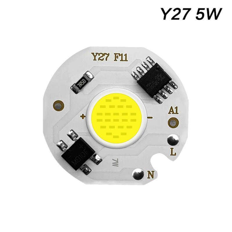 Cob LED Lampen Chip 10W 20W 30W 50W 220V Smart IC Kein Treiber erforderlich 3W 5W 7W 9W LED Glühbirnenlampe für Flutlicht Scheinwerfer DIY Beleuchtung