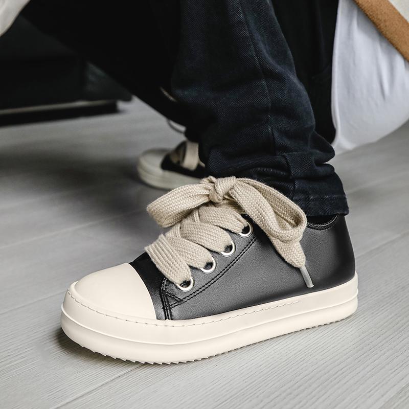 Mode 2025 Neue Frühling- und Sommer-Canvas-Schuhe Hohe Qualität Herren Komfort Outdoor Dicke Sohle Schuhe Mode Atmungsaktive Wanderschuhe