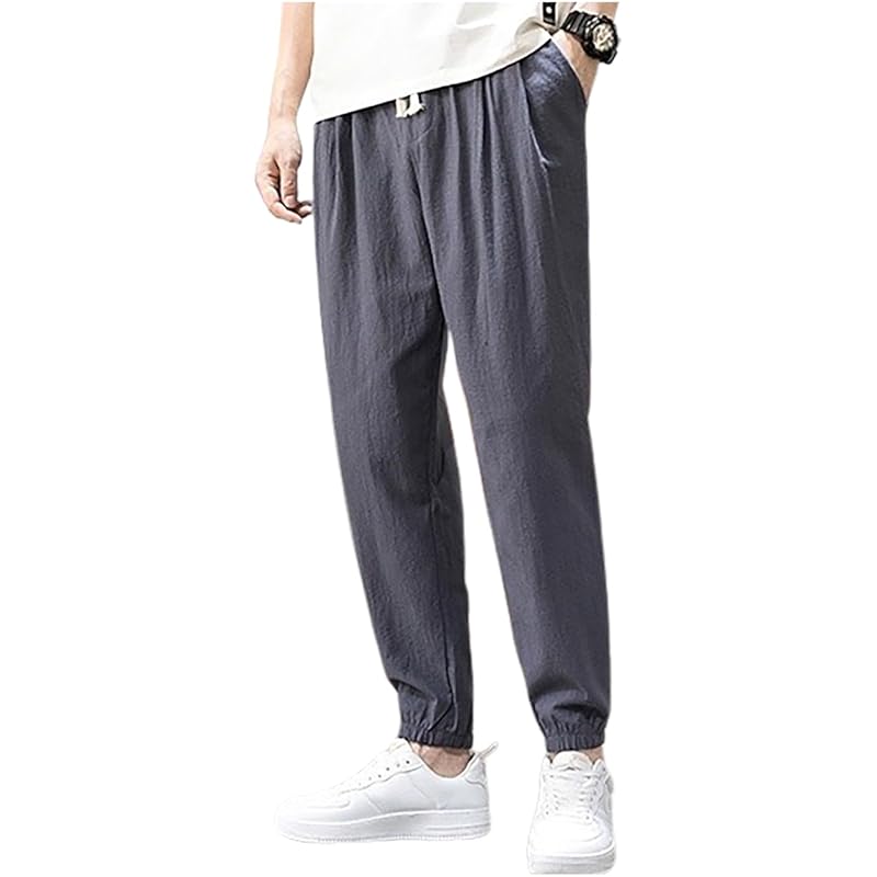 

[M-Thing] Available in 6 colors sarouel pants men s casual long pants easy pants Relaxing spring summer sweat Yuttari Beautiful stretch pants sporty