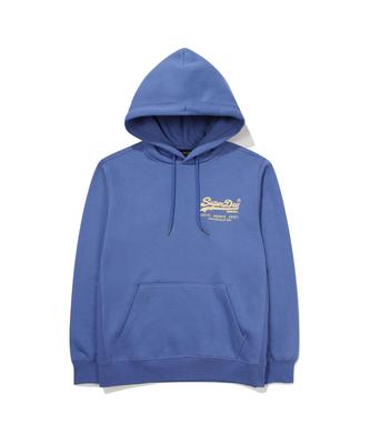 Vintage Small Logo Hoodie Blue