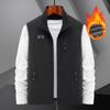 2024 Men's Double-Sided Fleece Vest - Autumn/Winter Thickened Outdoor Casual Wear