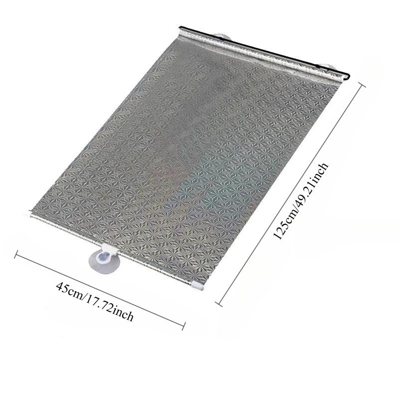 Jaluzele universale cu ventuză Parasolar Umbrire fereastră Fără unghii Perdele opace de instalare ușoară pentru mașină, dormitor, bucătărie, birou