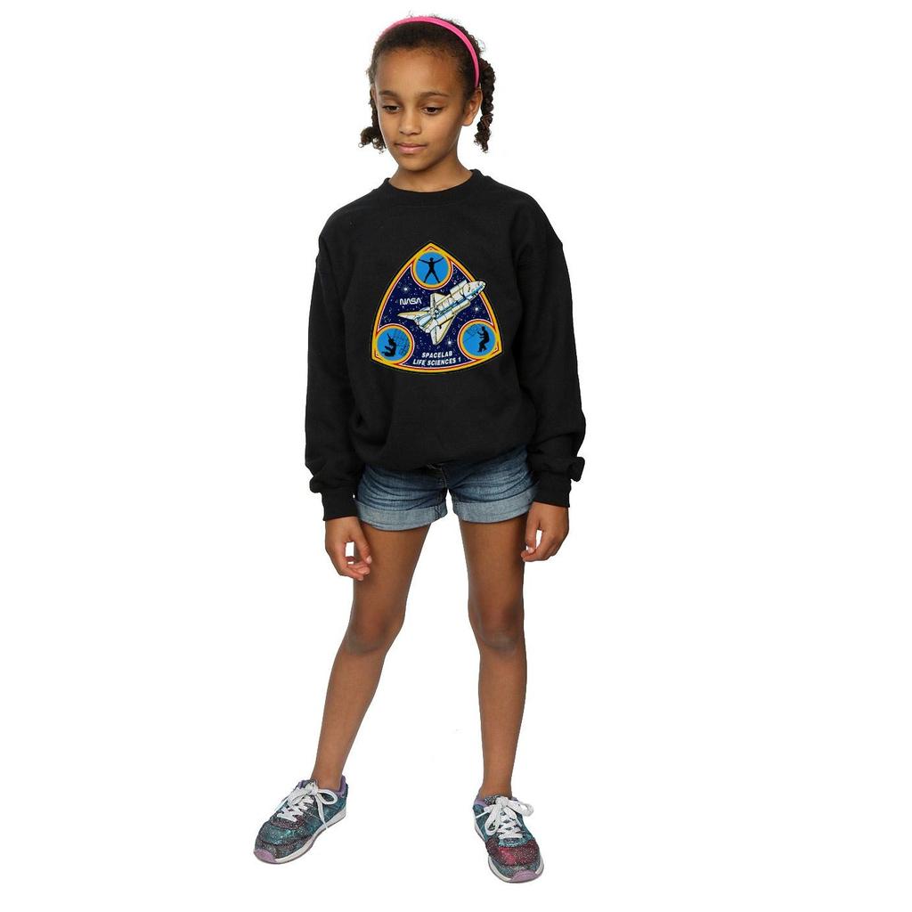 NASA Girls Classic Spacelab Life Science Sweatshirt