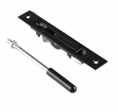 304 Stainless Steel Hidden Bolt Security Built-in Latch Lock Embedded latch,Fire Emergency Door Escape Door Lock