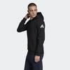 Adidas Essentials Plain Full-Zip Hoodie Men Hoodie Black EB5272