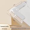 Transparent Safety Corner Protectors - Soft Edge Guards for Tables and Windows, Child Anti-Collision Covers.