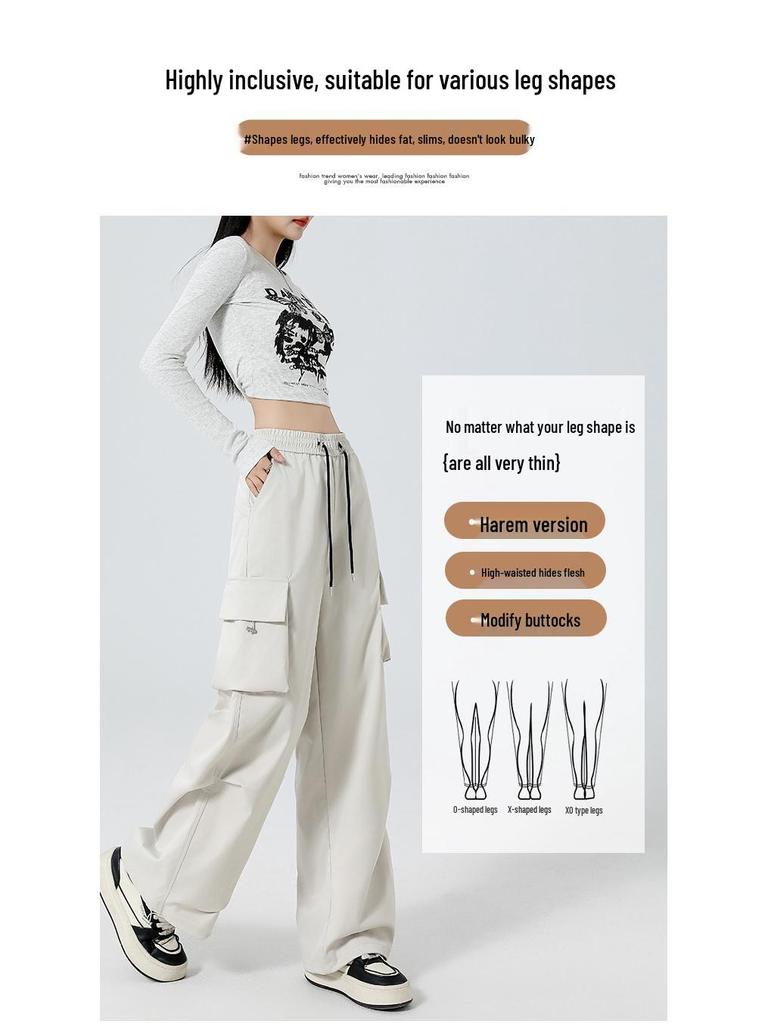 Women's High Waist Waterproof Wide Leg Trousers - Warm, Windproof, Quick-Dry Softshell for Autumn Cycling and Casual Wear