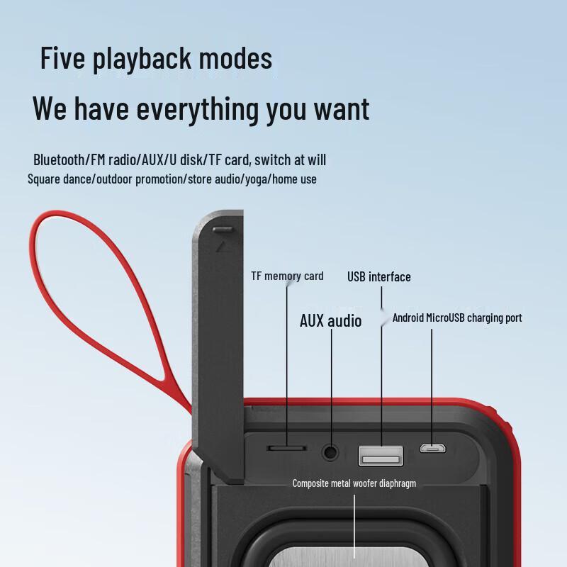 Soai C16 Portable Bluetooth Speaker