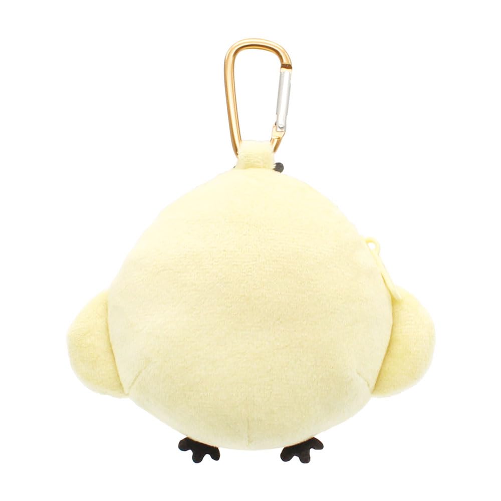 Rilakkuma Carabiner Plush Zipper MC Kiiroitori