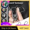 Bilklistermärken För Alfa Romeo För Alfa Romeo Bilstyling Emblem Nyckelring Hänge Nyckelhållare Kedjerring Nyckelring GT Stelvio F1 Brera