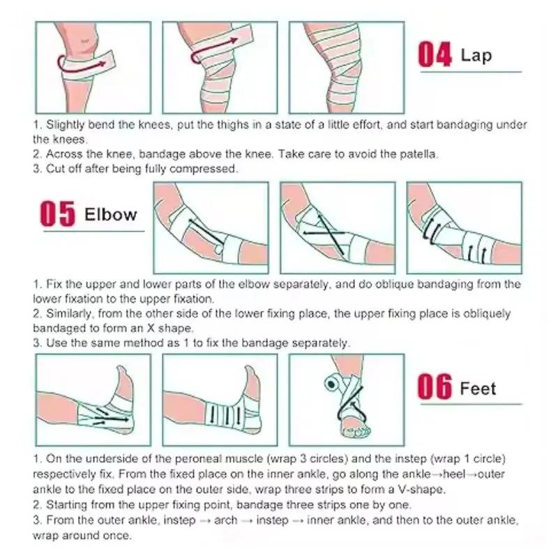 Anti Abrasion Self-adhesiveElastic Bandages 2.5cm*4.5m