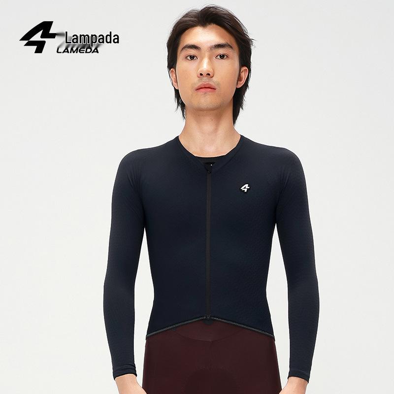 

Мужская флисовая веломайка Lampaida Polar Night - Теплая осенне-зимняя для горного и шоссейного велосипеда L