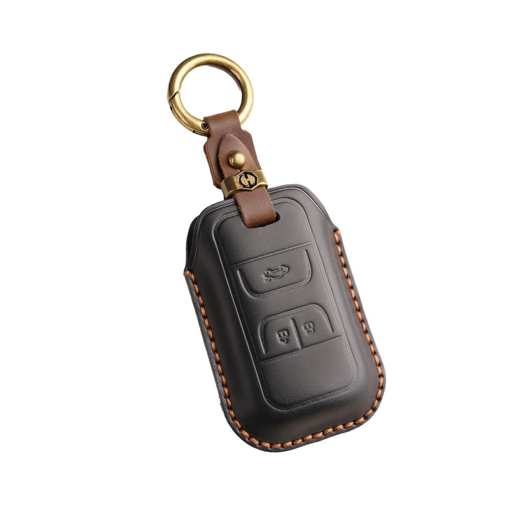 The New Retro Key Set Is Suitable for Chery Xingtu Txl Lingyun Lx Tiggo 3x Car Handmade Leather Bag.