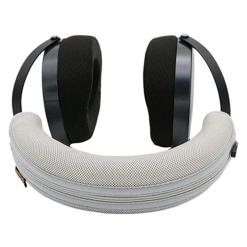 Headband Cover for Edition XS Headphone Headband Breathable Mesh Cloth Zippers Head Beam Cover Replacement Part