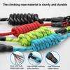 Dog Leash Heavy Duty Nylon Rope Leash 5Ft 6.5Ft 10Ft Leash with Padded Handle for Small Medium Large Dogs Training Outdoor