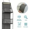 1pc/2pcs - Over-the-Door Organizer – Versatile, Foldable, Clear Wall-Mounted Storage Solution for Home Organization