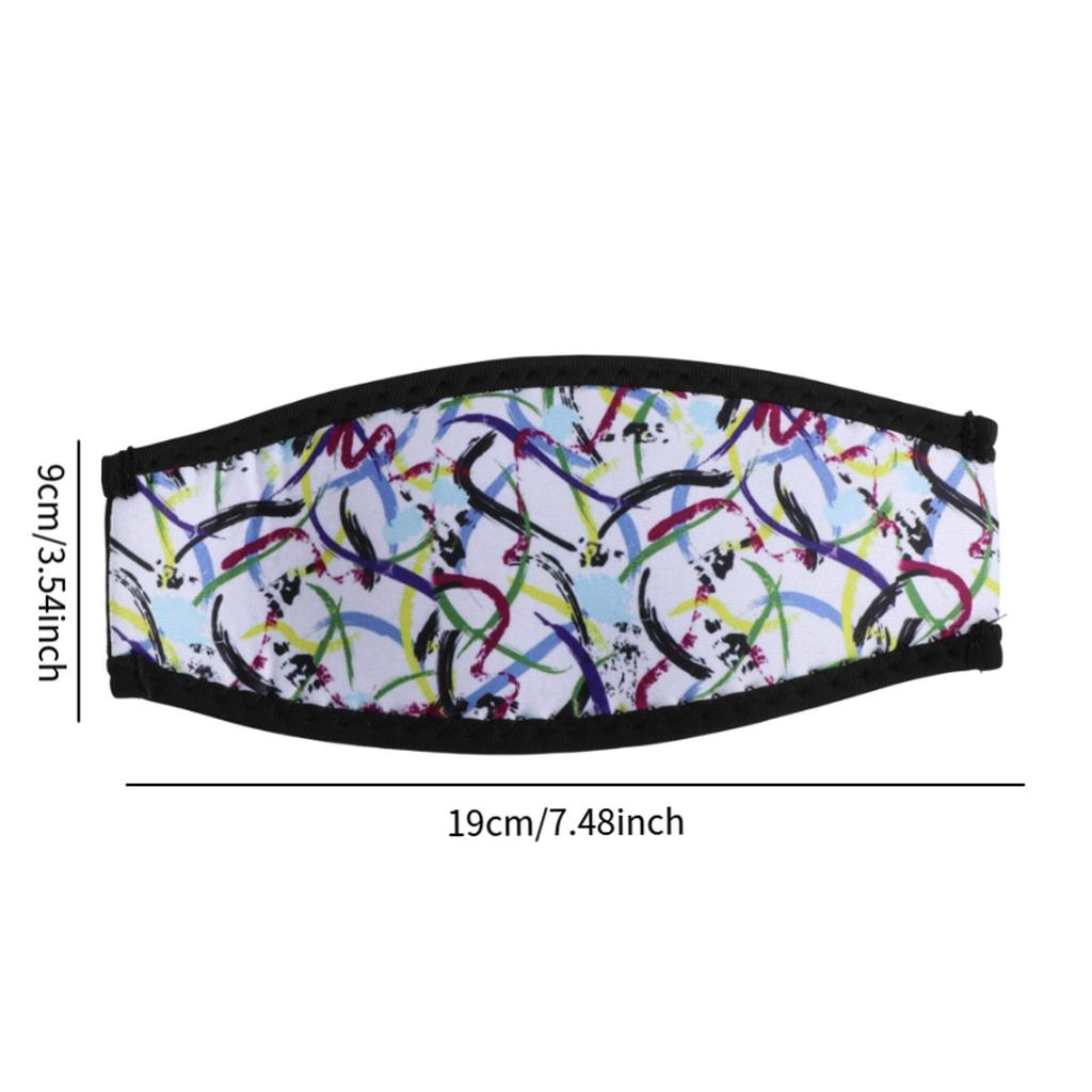 Neoprene Diving Strap Cover Mask Straps Hair Protective Wrap for Men And Women Diving Snorkeling Swimming
