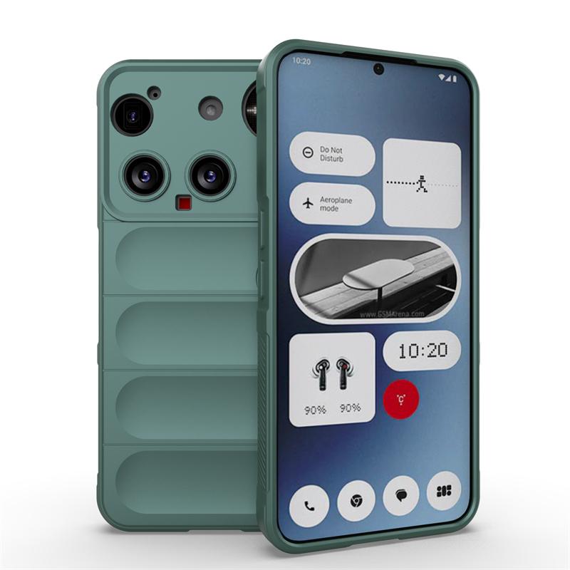 For Nothing Phone 3 Case Silicone Liquid Shockproof Case Nothing Phone 3 Cover TPU Bumper Rubber Protector Nothing Phone 3 Case Nothing Phone (3)