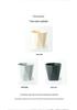 30cm Large Caliber Nordic Style Floor-Standing Plastic Flower Pot