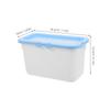 Storage Box for Laundry Pod 60 Count Holder with Lid Modern Design Organizer for Laundry Room Bathroom Washing Powder Beads