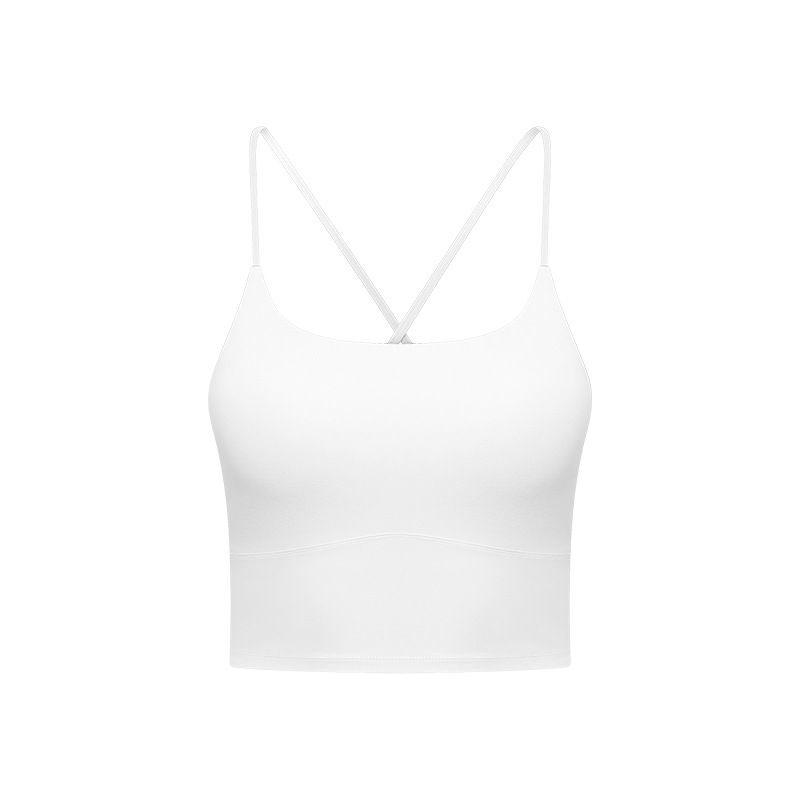 Lu Same Sports Vest Women's Summer Thin Detachable Chest Pad Fashion All-Matching Outwear Casual Workout Exercise Underwear