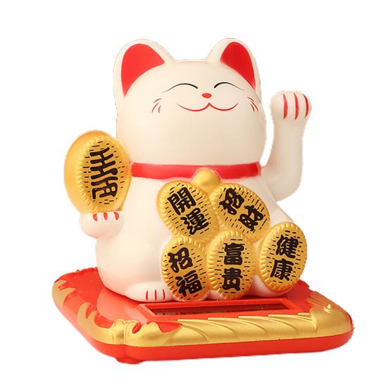

Удобный декор Lucky Cat Экологичный приветственный кот Символ удачи 4