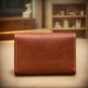 Vintage Lässige Leder Kreditkartenetui mit großer Kapazität, Schnallenstil Kartenhalter für Bankkarten für Damen und Herren