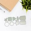 Durable Balloons Cut Die DIY Embossing Moulds 3D Stencil Template Card Making