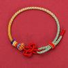 Fashion Colorful Bracelet DIY Handmade Weaving Hand Rope Ethnic Style Hand Strap Holiday Gifts