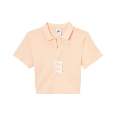 Sportbekleidung Polo Weiche Slim Fit Kurzarm T-Shirt Damen Tops IM3393-664
