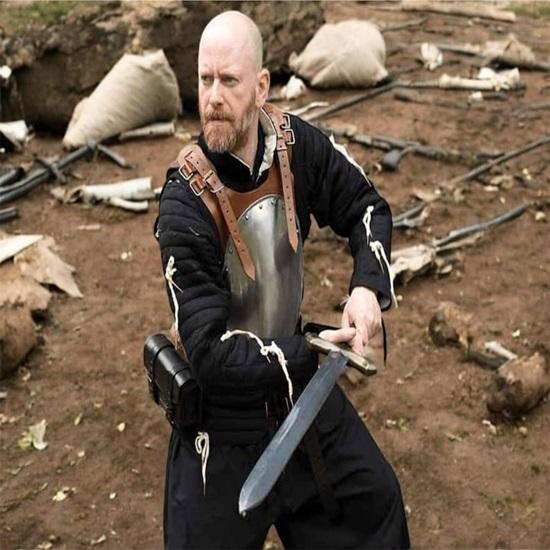 Medieval Chest Armour made steel And Leather Larp Fantasy Cosplay Costume