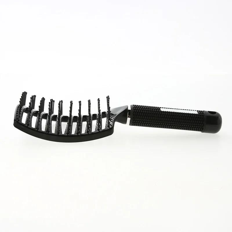 1 PC Hair Scalp Massage Comb Hairbrush Massager Women Wet Curly Detangle Hair Brush for Salon Hairdressing Styling Tools