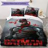 Dark Knight Gotham Bedding 1 Duvet Cover 2 Pillowcase Without Core Without Core Soft And Comfortable Duvet Cover And Pillowcase