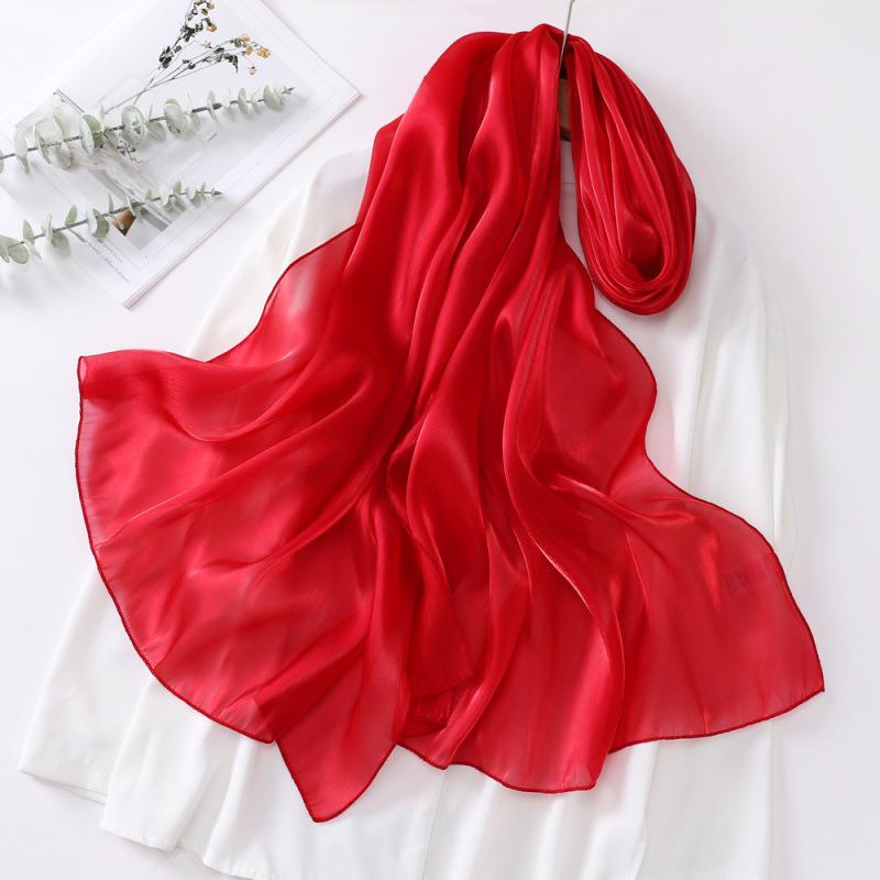 Skjerf Dameorganer Skjerf Glitter Skjerf Lang High-end Følelse Sørøst-Asia Malaysia Dame Svart Børste Hodeskjerf