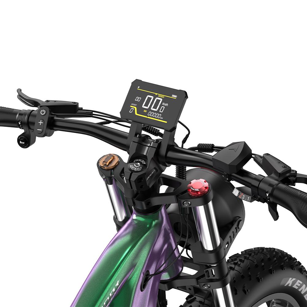DUOTTS E26 Fat Tire Electric Bike - 750W Motor, 48V 20Ah Battery, 26"×4.0 Tires, 120KM Range,