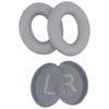 Thick Memory Foam Ear Pad Compatible for QC35 QC35II Headsets Earmuff for Superior Noise Isolation Enhances Sound