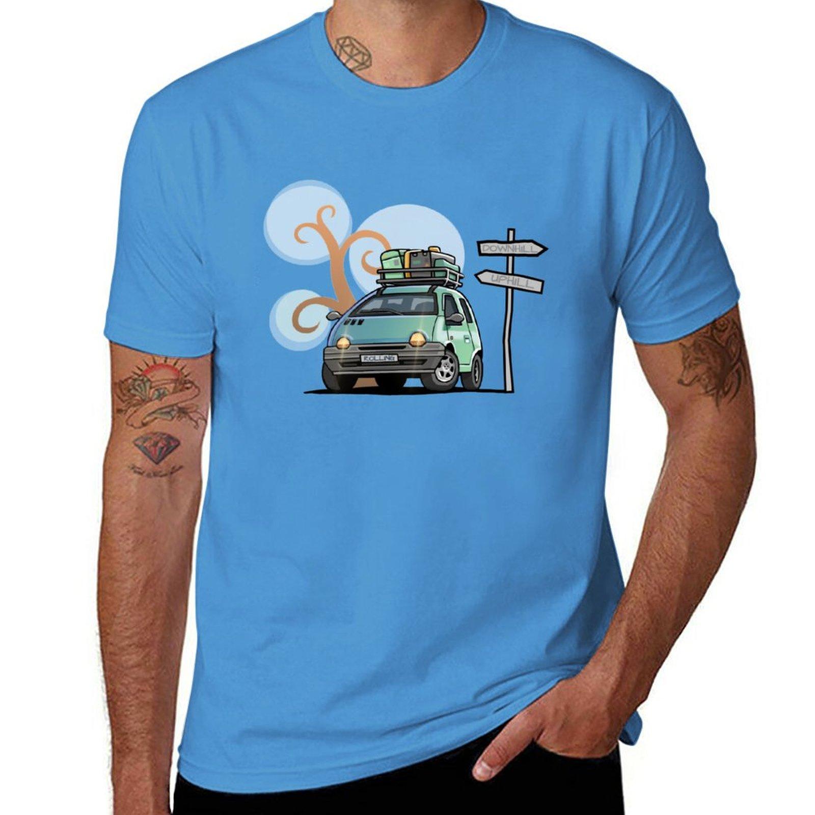 

New ROLLING TWINGO TShirt boys white t shirts quick drying shirt mens champion t shirts M